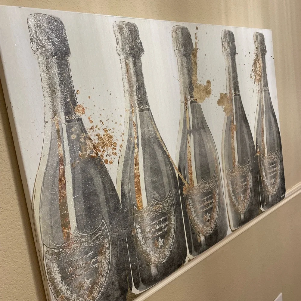 Glitter Galore!! Stunning Z Gallerie Canvas. Oliver Gal 30